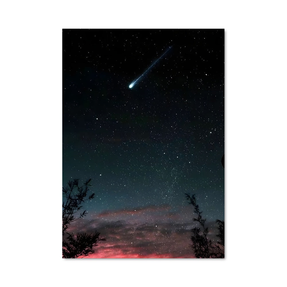 Poster Comète Silencieuse