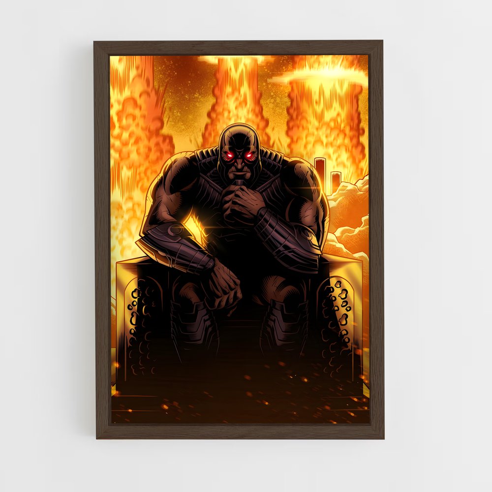 ap-darkseid-1 cadre Bois foncé