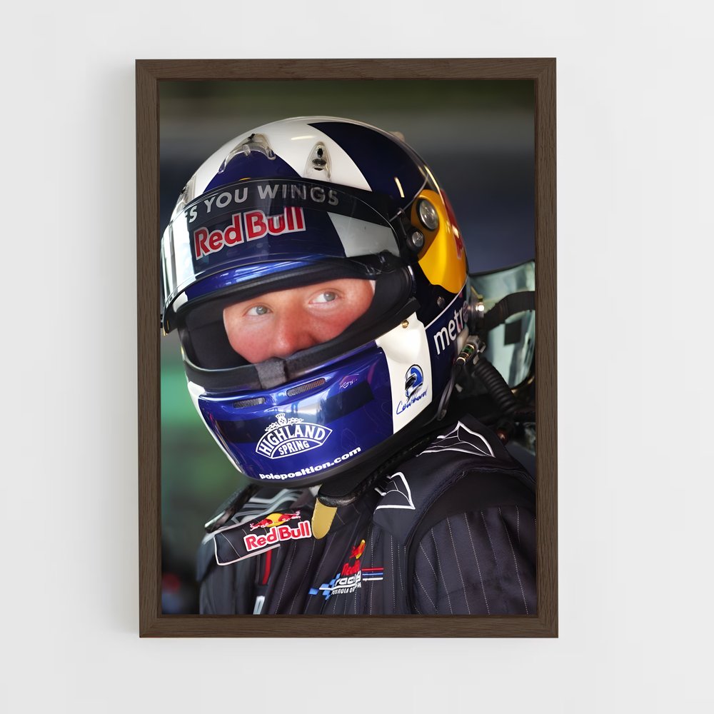 ap-david coulthard-4 cadre Bois foncé