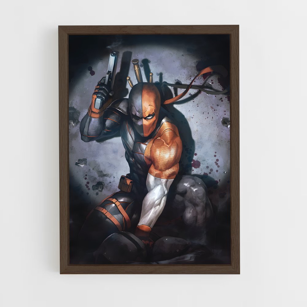 ap-deathstroke-4 cadre Bois foncé