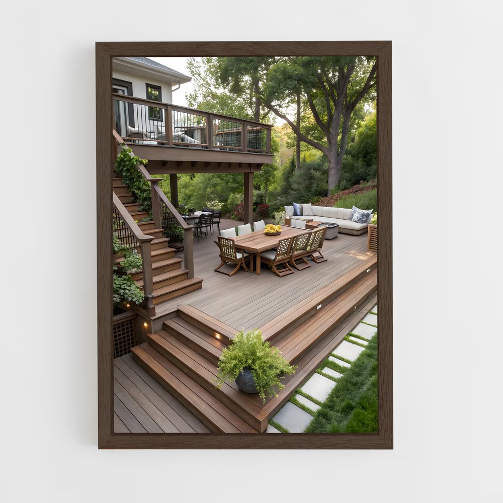 ap-deck-5 cadre Bois foncé
