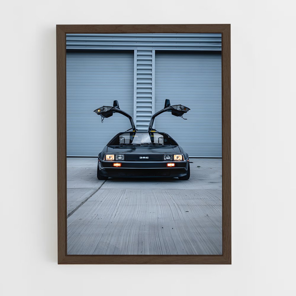 ap-delorean-2 cadre Bois foncé
