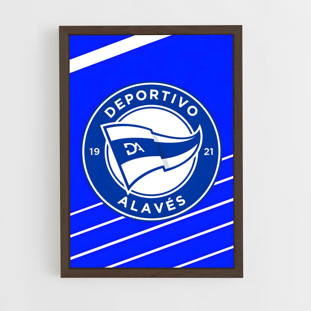 ap-deportivo alaves-11 cadre Bois foncé
