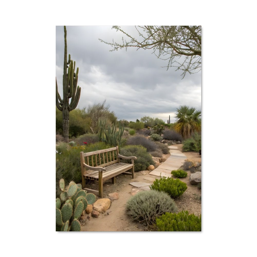 Poster Tranquillité Désertique