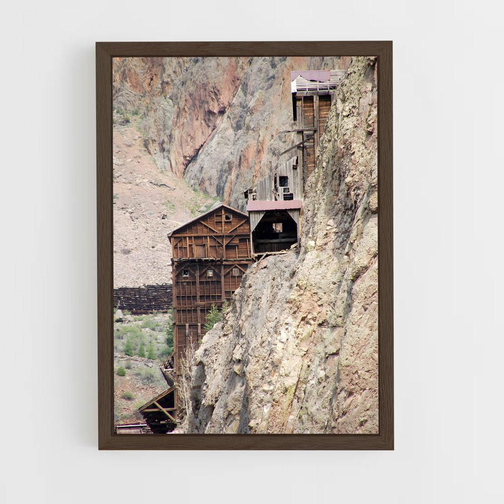 ap-diamond mining-2 cadre Bois foncé