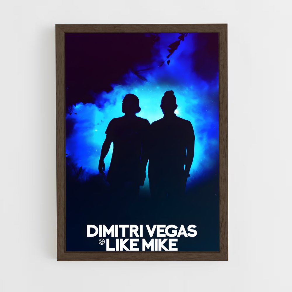 ap-dimitri vegas and like mike-2 cadre Bois foncé