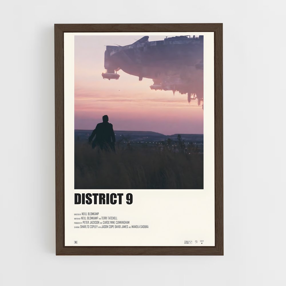 ap-district 9-3 cadre Bois foncé