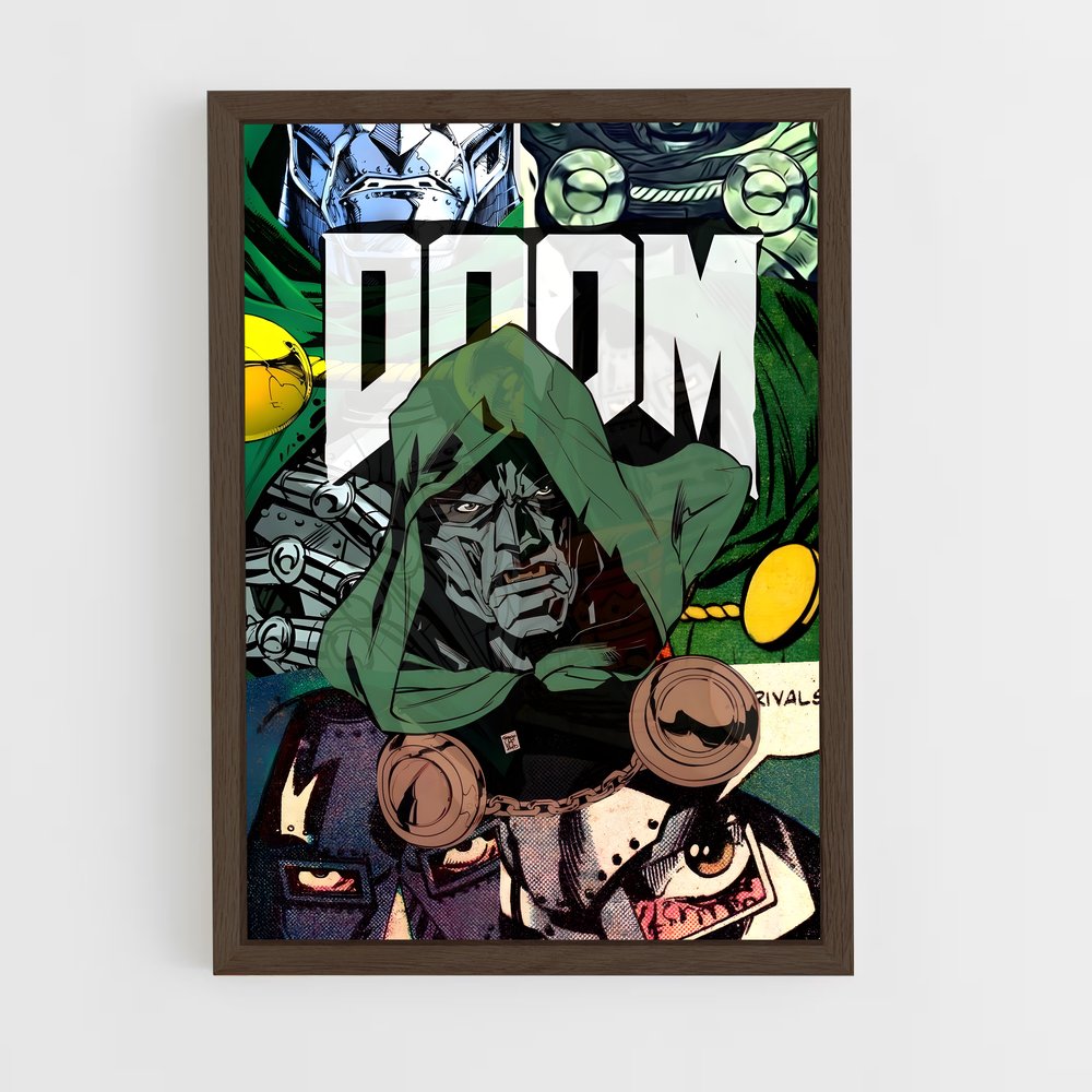 ap-doctor doom-6 cadre Bois foncé