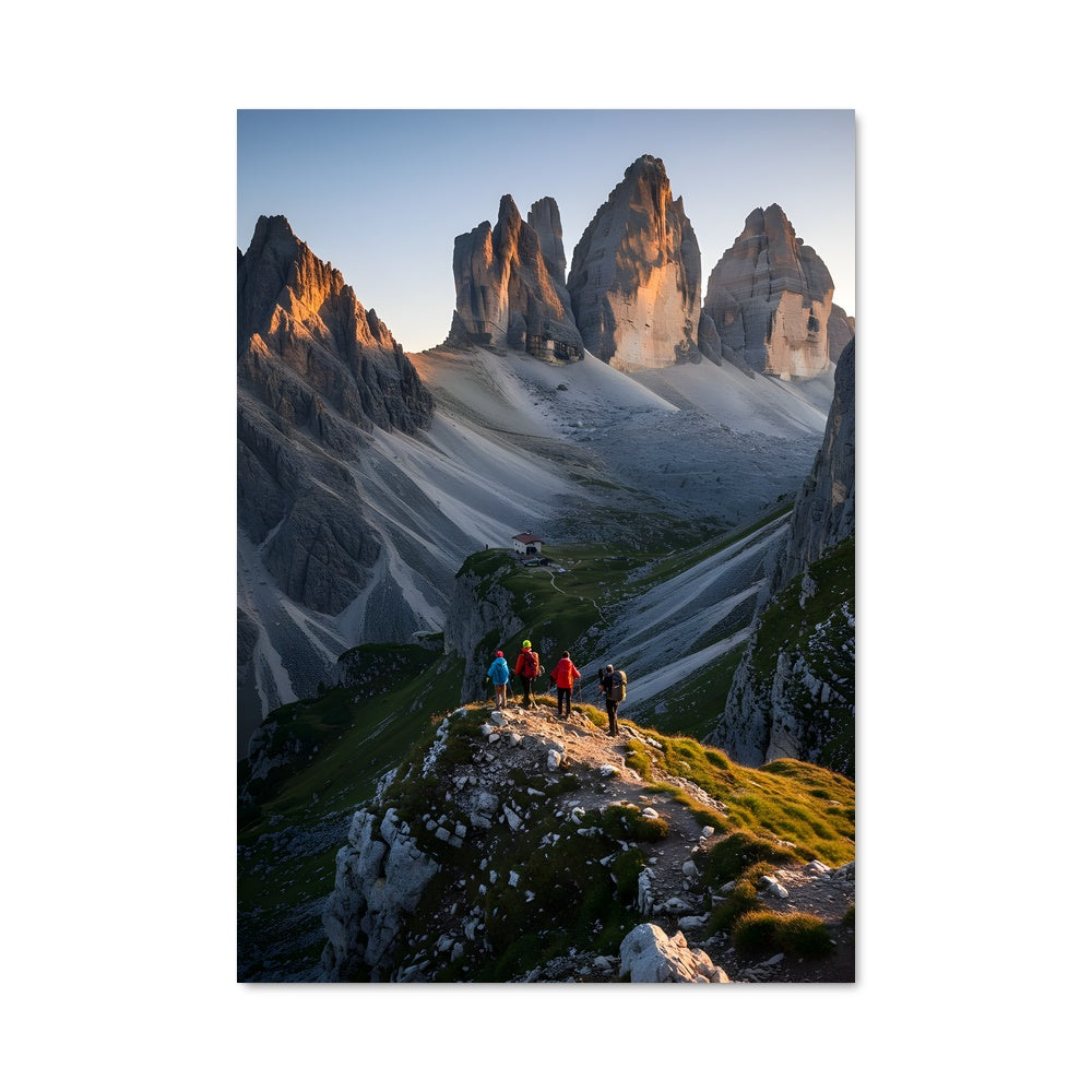 Poster Couleurs des Dolomites