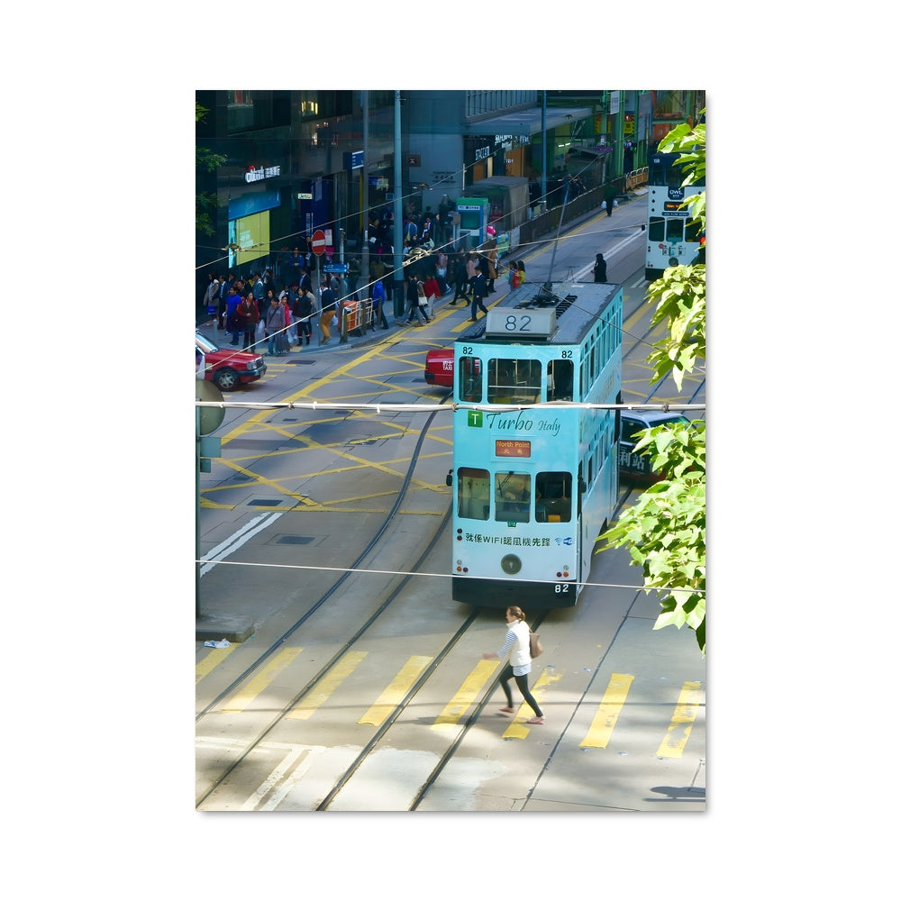 Poster Tramway de Hong Kong