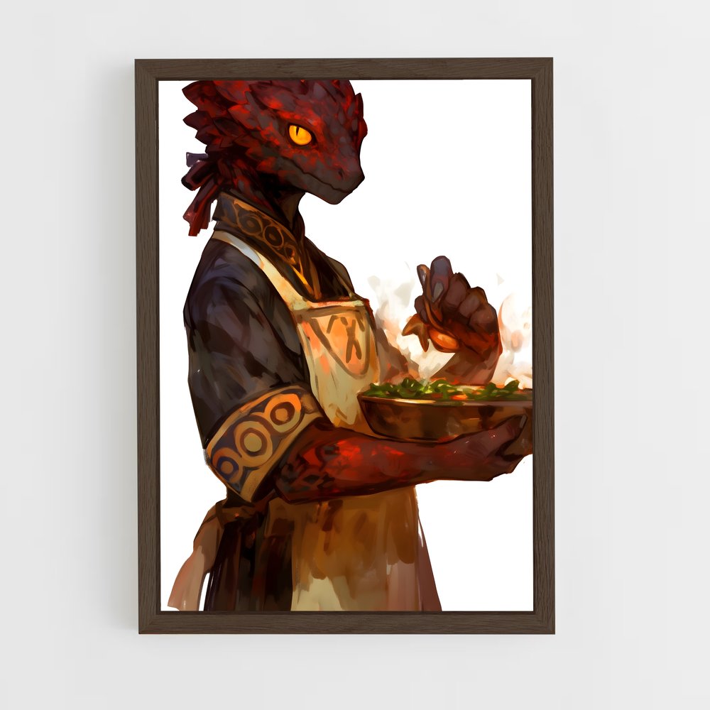 ap-dragons-2 cadre Bois foncé