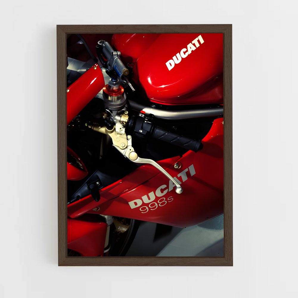 ap-ducati-6 cadre Bois foncé