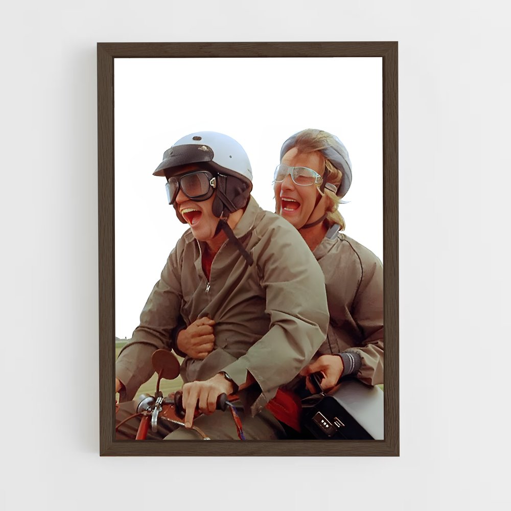 ap-dumb and dumber-4 cadre Bois foncé