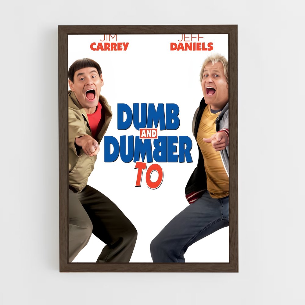 ap-dumb and dumber-5 cadre Bois foncé