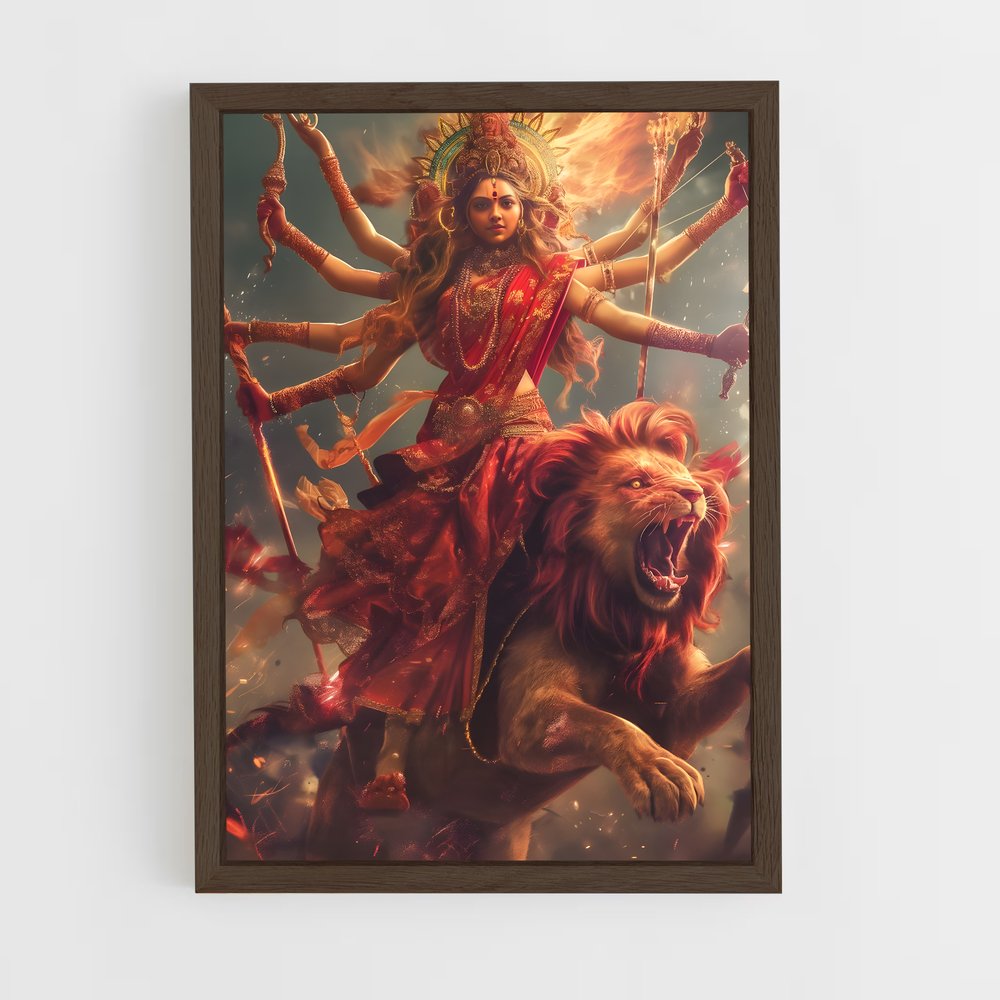 ap-durga-1 cadre Bois foncé