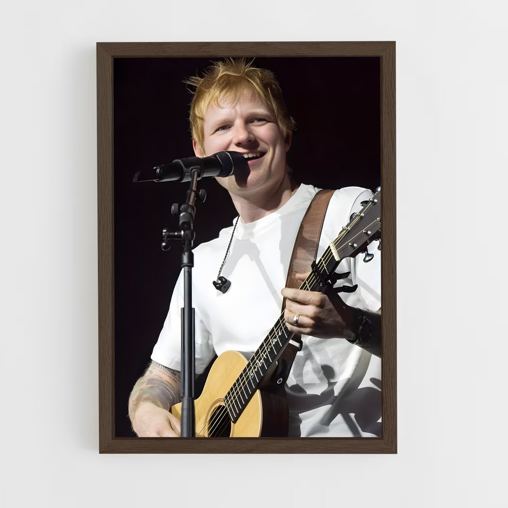 ap-ed sheeran-1 cadre Bois foncé