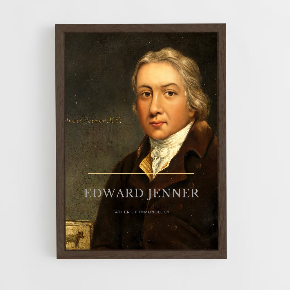 ap-edward jenner-1 cadre Bois foncé