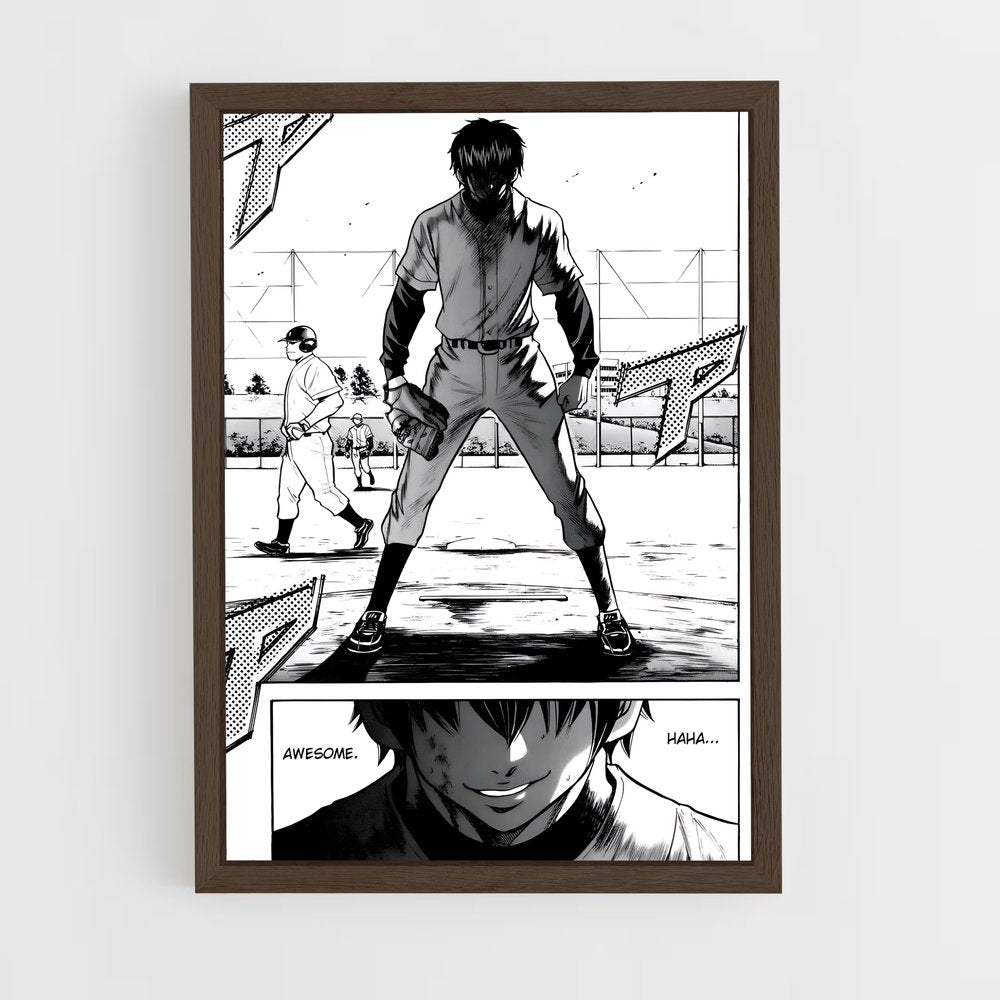 ap-eijun sawamura-3 cadre Bois foncé