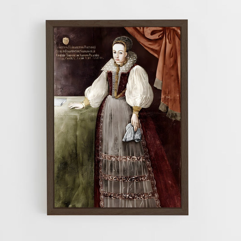 ap-elizabeth bathory-1 cadre Bois foncé
