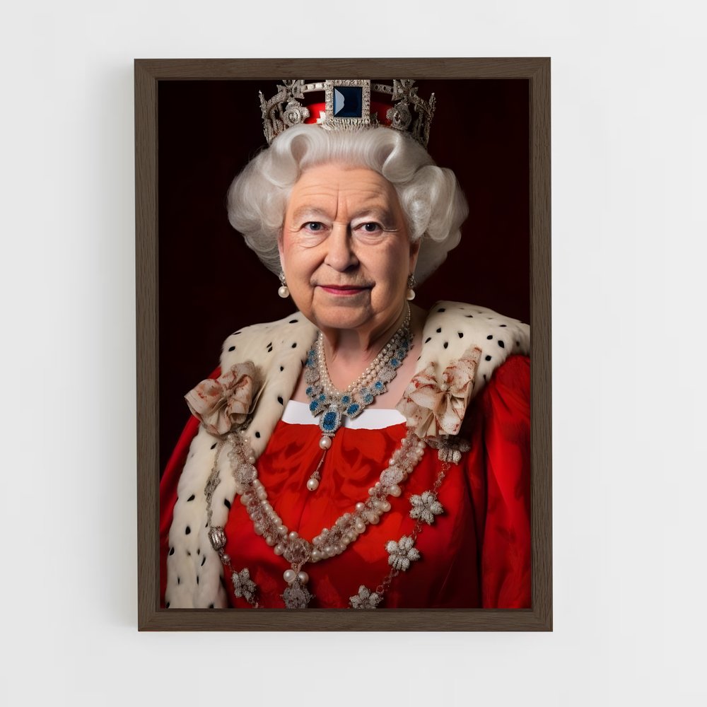 ap-elizabeth i-5 cadre Bois foncé