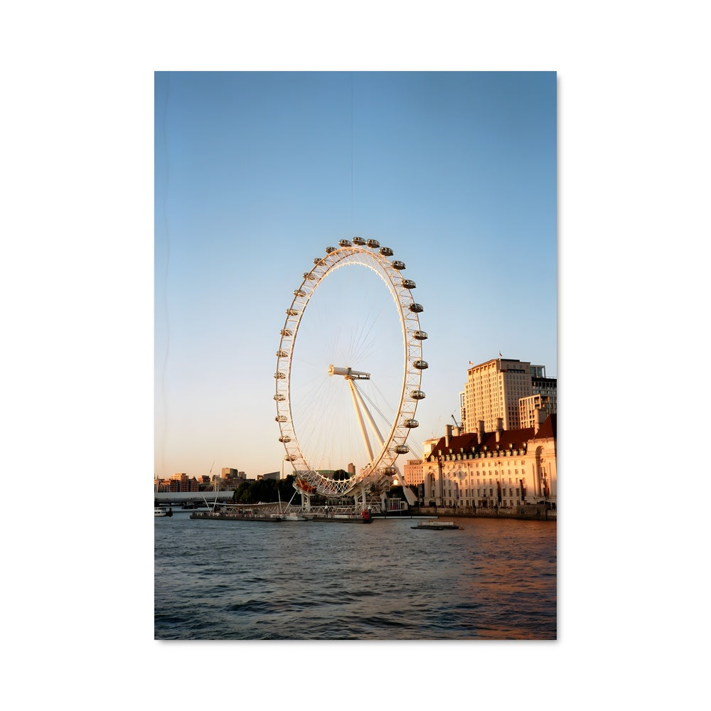 Poster La Grande Roue au Bord de l'Eau