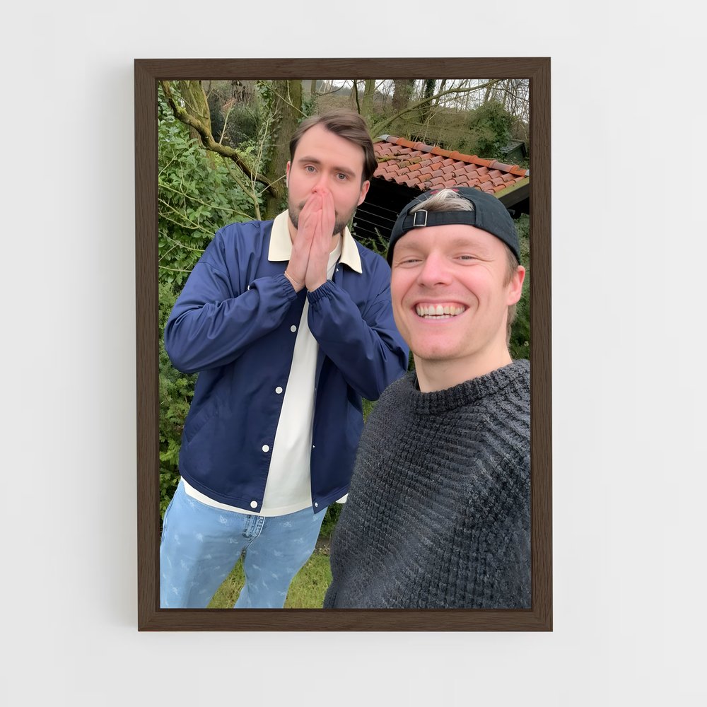 ap-enzo knol-2 cadre Bois foncé