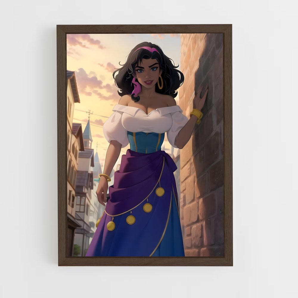ap-esmeralda-1 cadre Bois foncé