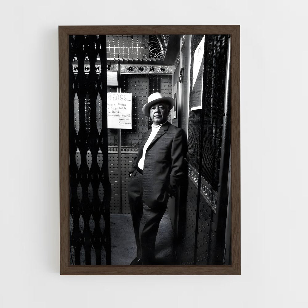 ap-eugene ionesco-1 cadre Bois foncé