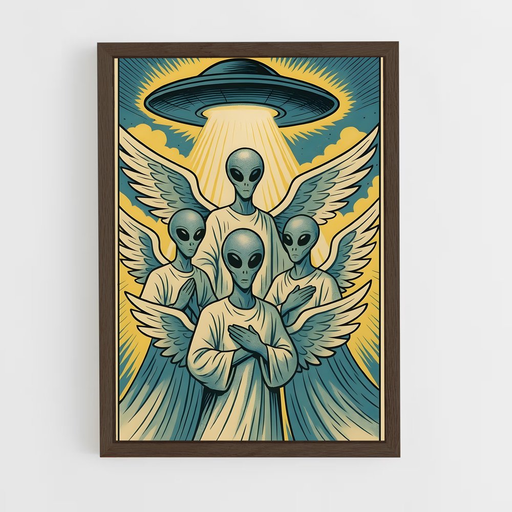 ap-extraterrestrial-6 cadre Bois foncé