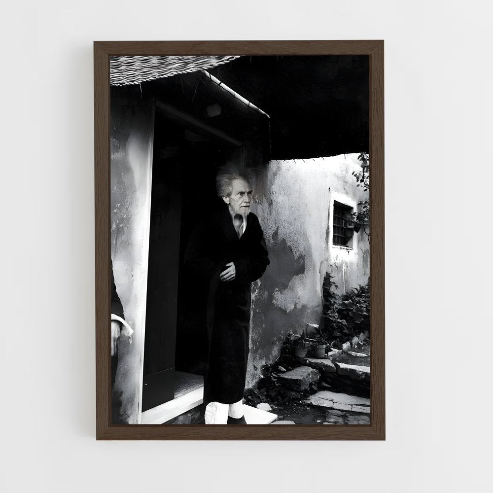 ap-ezra pound-2 cadre Bois foncé