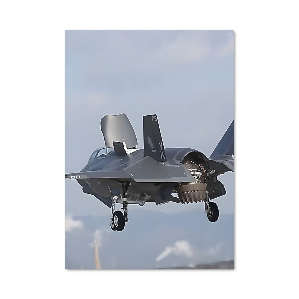 Poster F-35 Vol Éclair