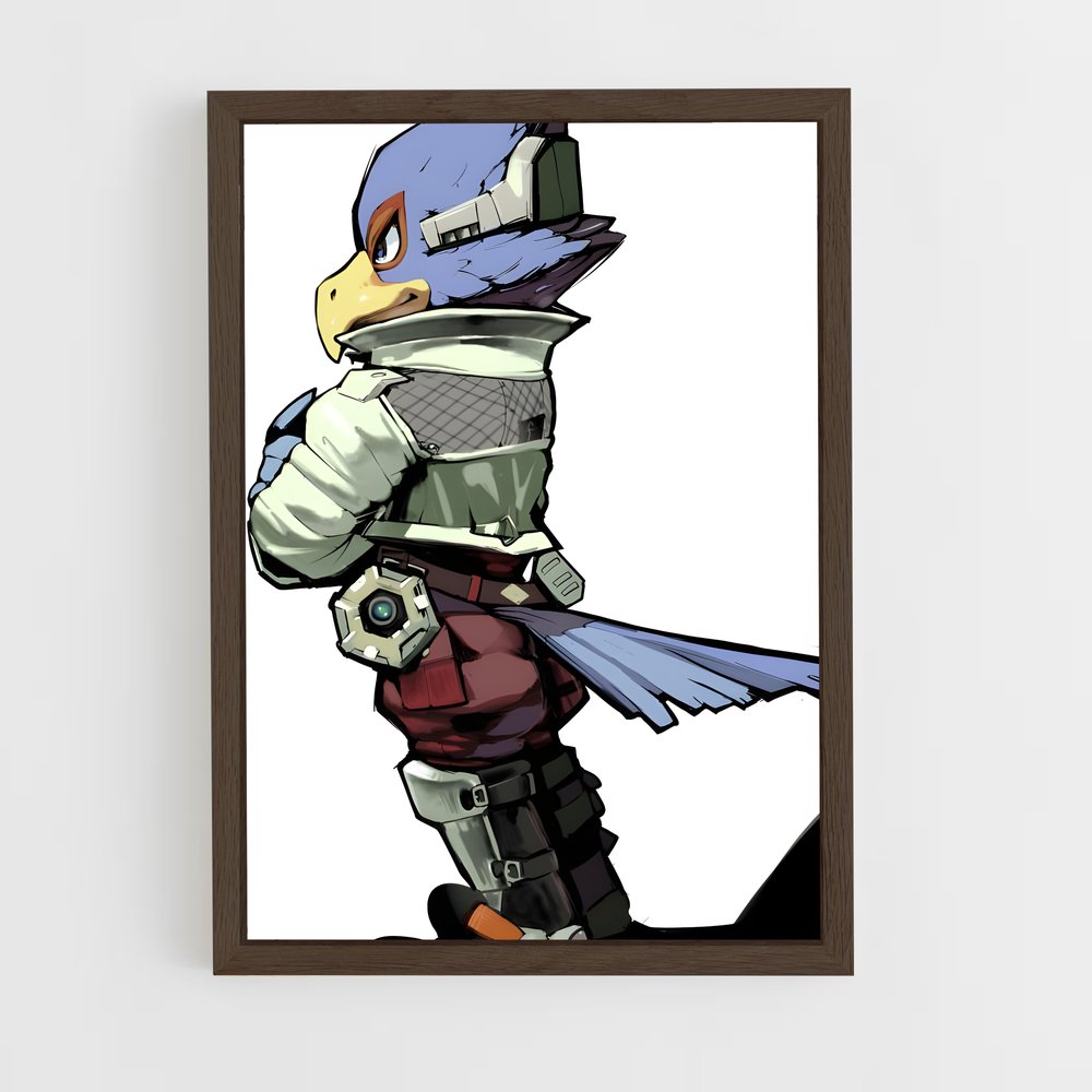 ap-falco-1 cadre Bois foncé