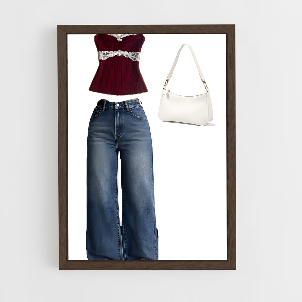 ap-fashion styles-9 cadre Bois foncé