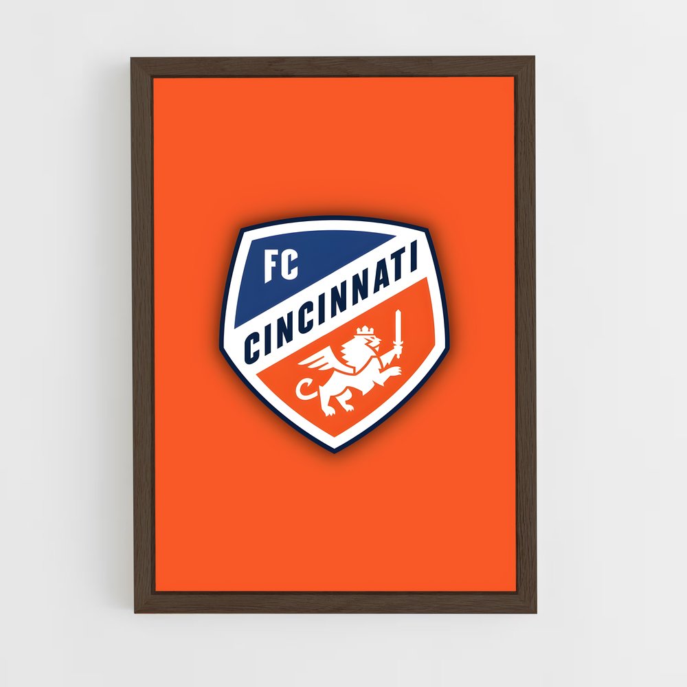 ap-fc cincinnati-10 cadre Bois foncé