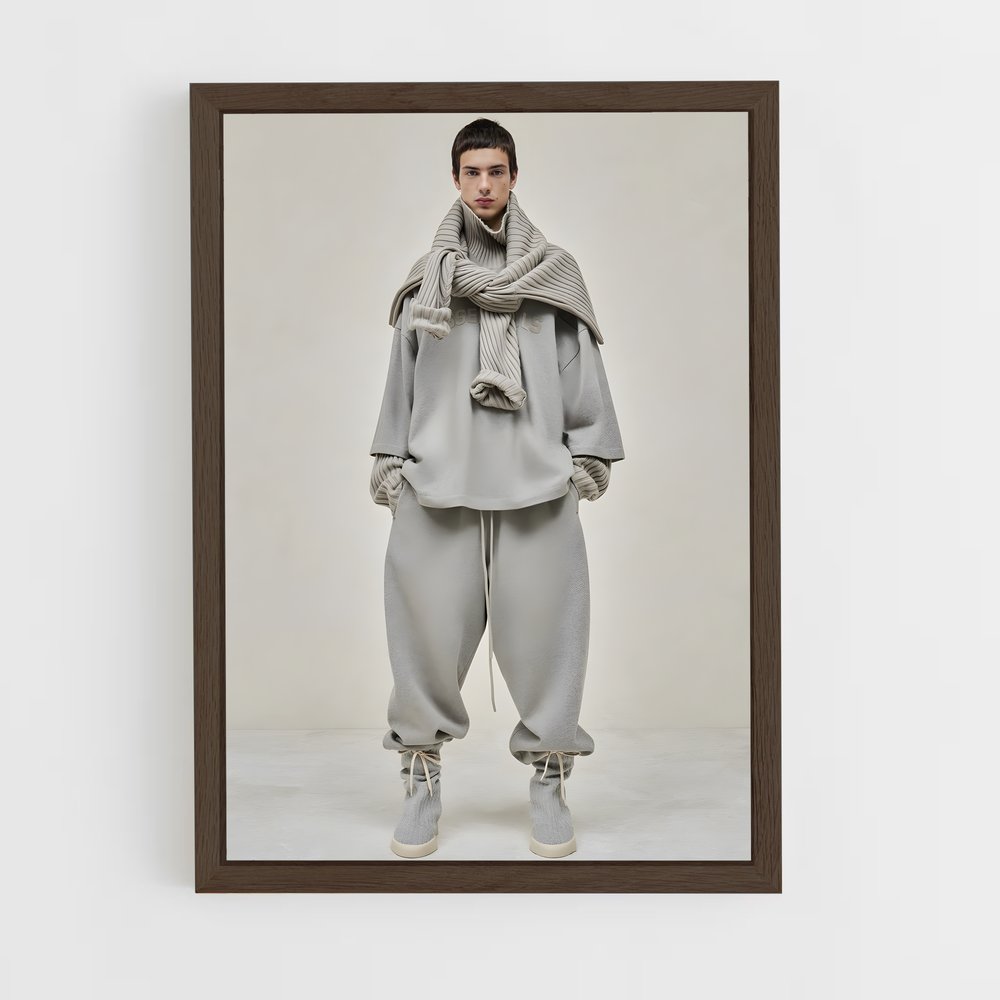 ap-fear of god-1 cadre Bois foncé