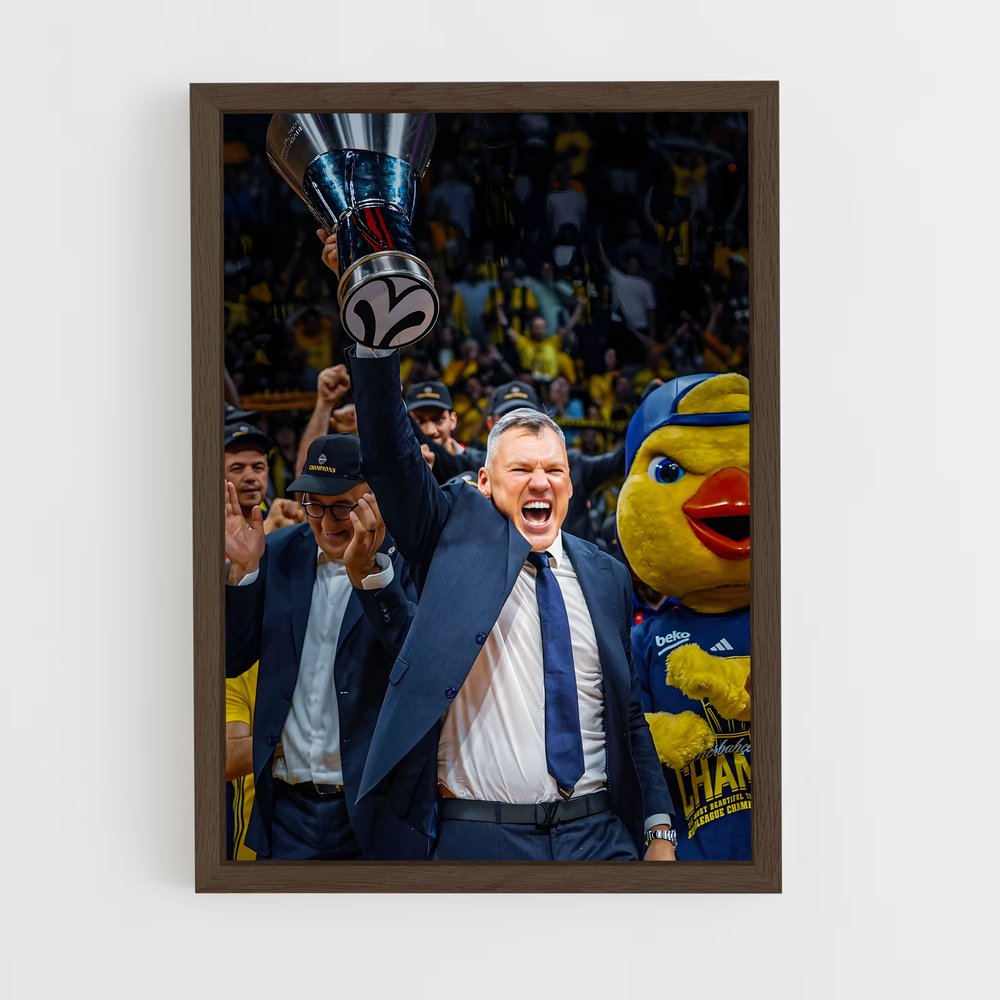 ap-fenerbahce basketball-4 cadre Bois foncé