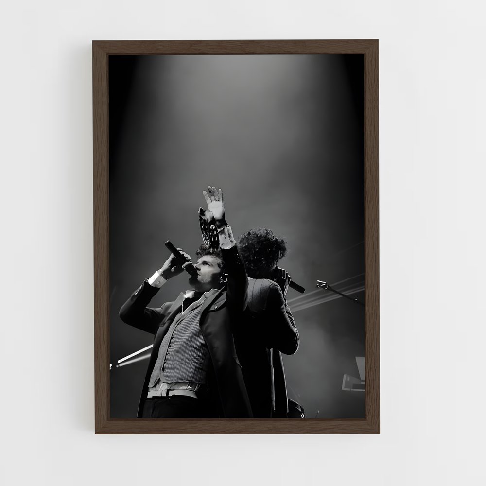 ap-for king and country-8 cadre Bois foncé