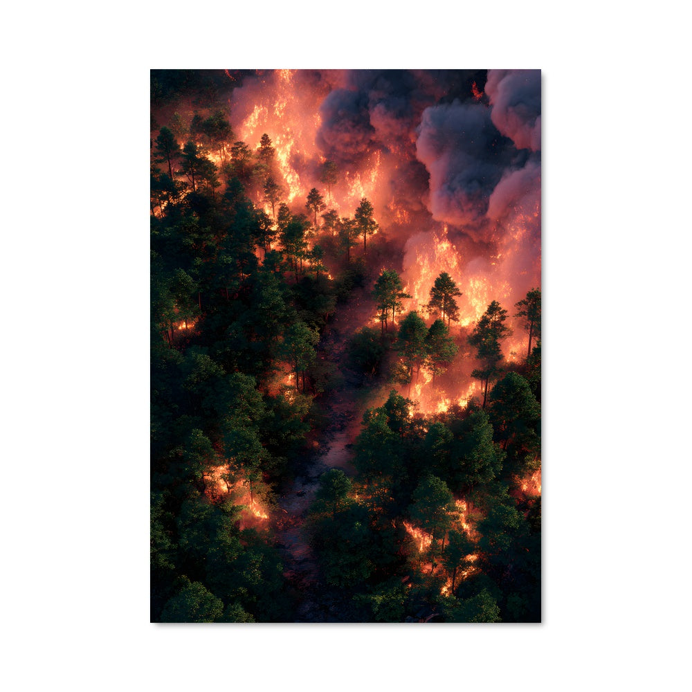 Poster Forest fire 94879