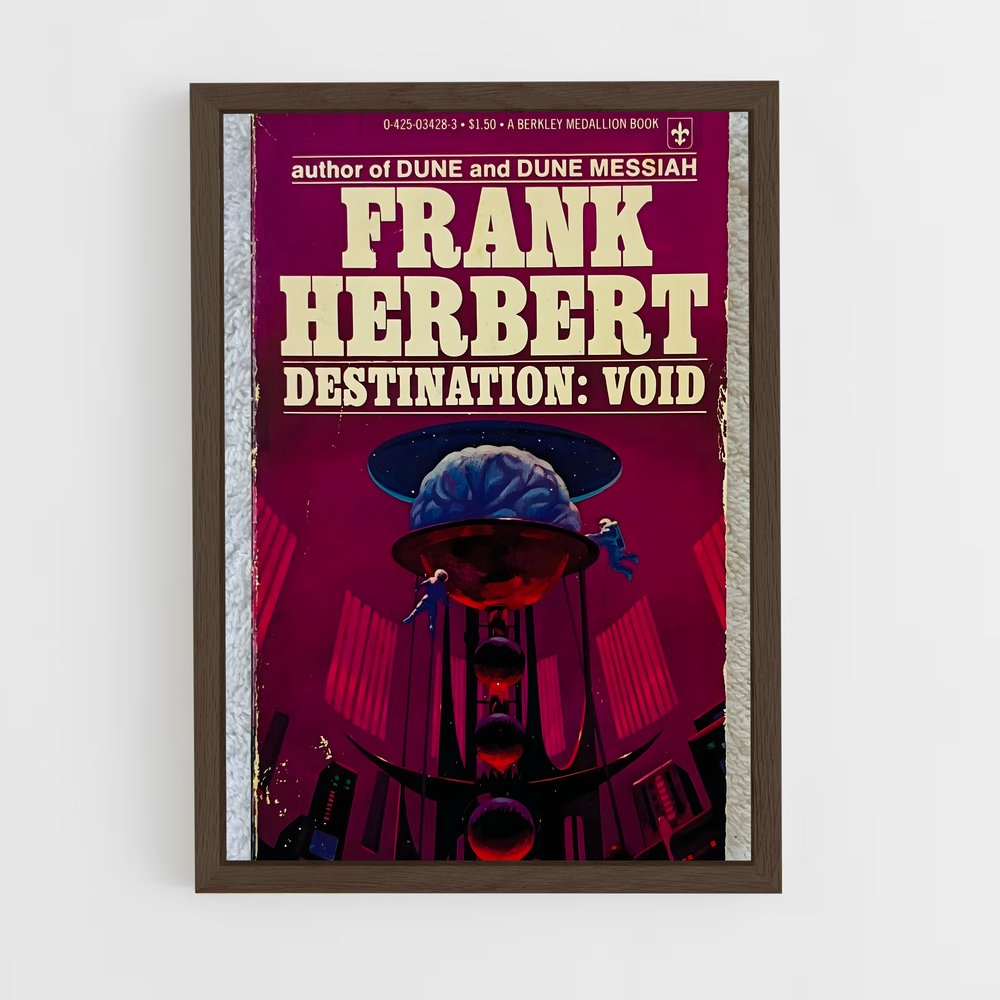 ap-frank herbert-8 cadre Bois foncé