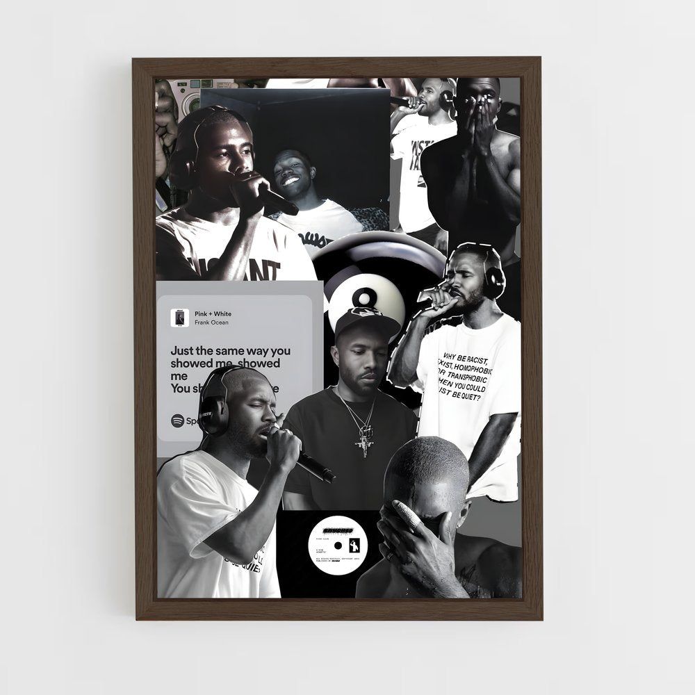 ap-frank ocean-3 cadre Bois foncé