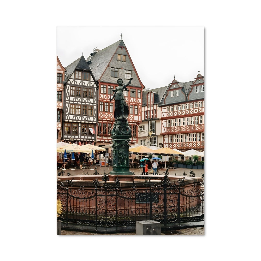 Poster Fontaine de Frankfurt