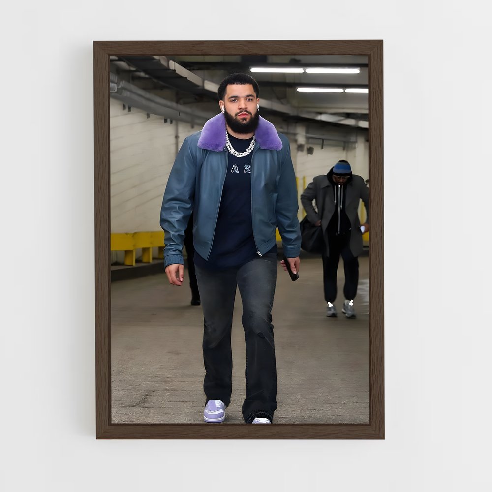 ap-fred vanvleet-3 cadre Bois foncé
