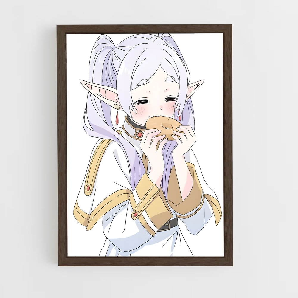 ap-frieren elf-2 cadre Bois foncé