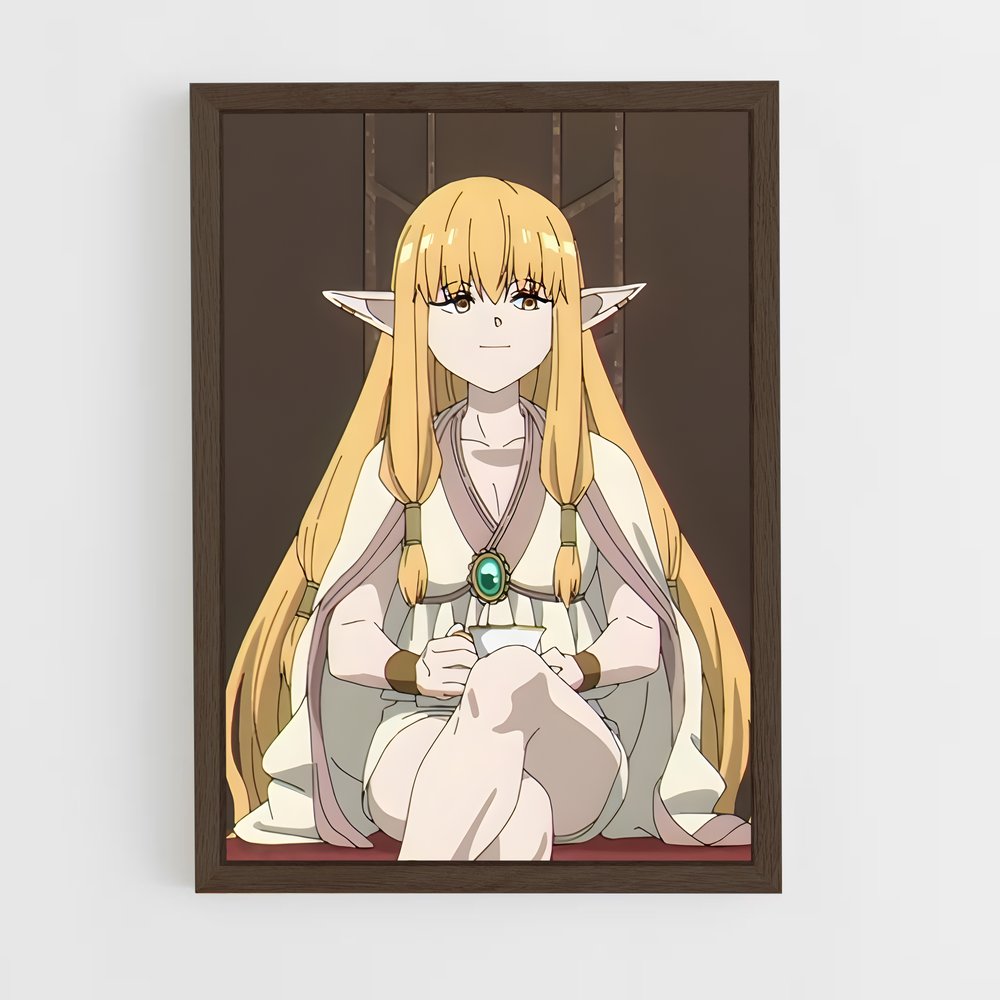 ap-frieren elf-5 cadre Bois foncé