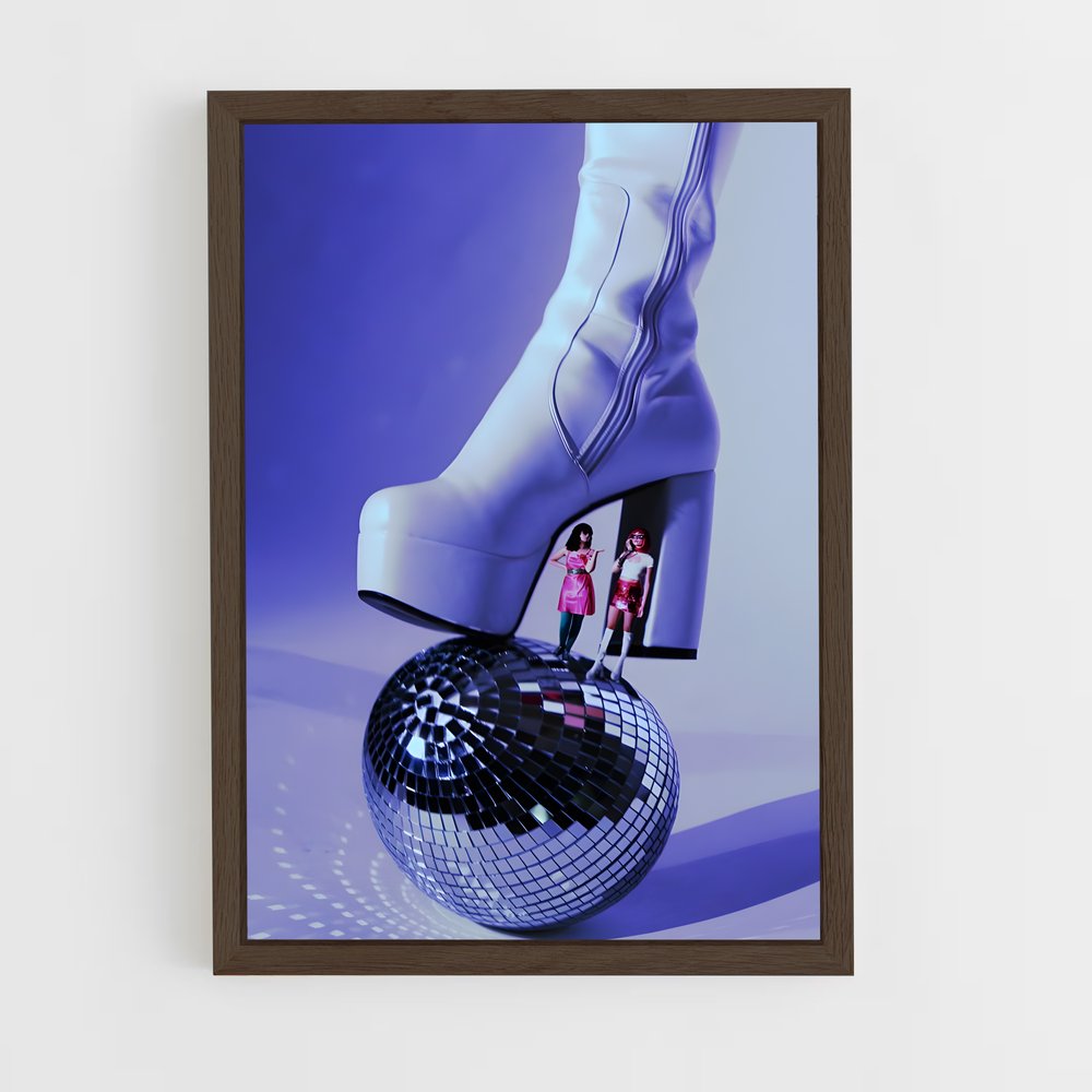 ap-futurism-7 cadre Bois foncé