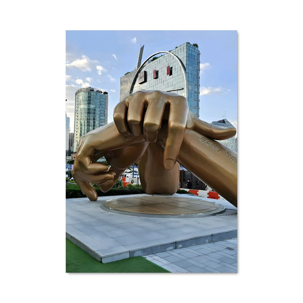 Poster Chien de Bronze