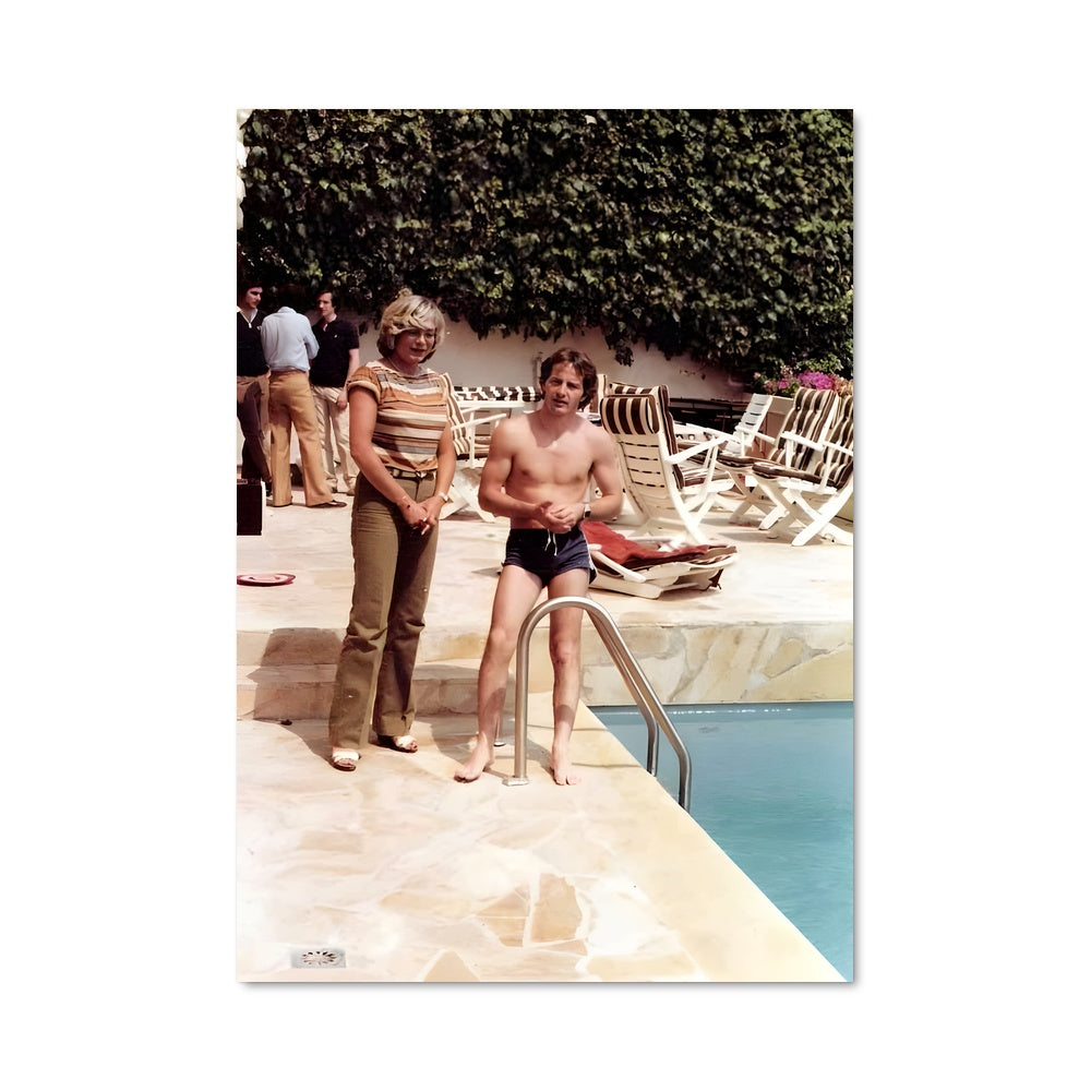 Poster Poolside Elegance