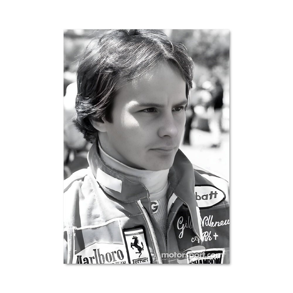Poster Gilles villeneuve 63301