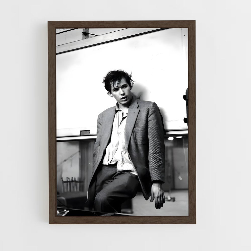 ap-glenn gould-2 cadre Bois foncé