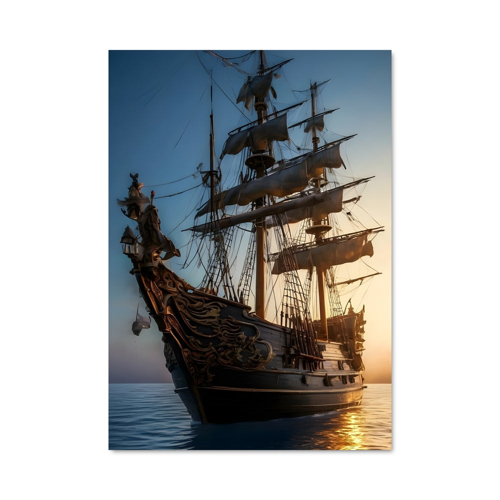 Poster La Voile Dorée